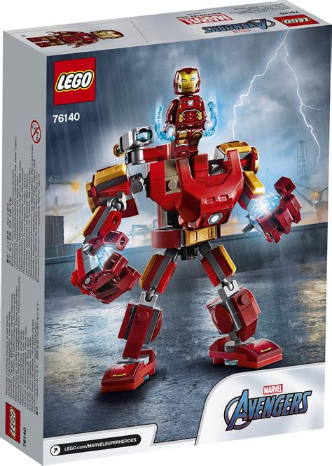 LEGO Super Heroes - Armadura Robótica de Iron Man, Juego de Construcción de Figura de Acción ...