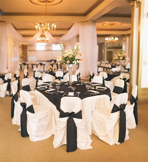 34 best Black & White Event Decor images on Pinterest | Table decorations, Weddings and Birthdays