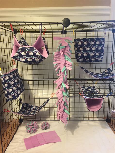 Sugar glider cage set Thesuggiestore.etsy.com | Sugar glider, Sugar glider cage, Pet accessories