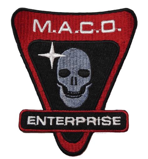 Star Trek Enterprise MACO Commandos Skull Logo Embroidered Patch ...