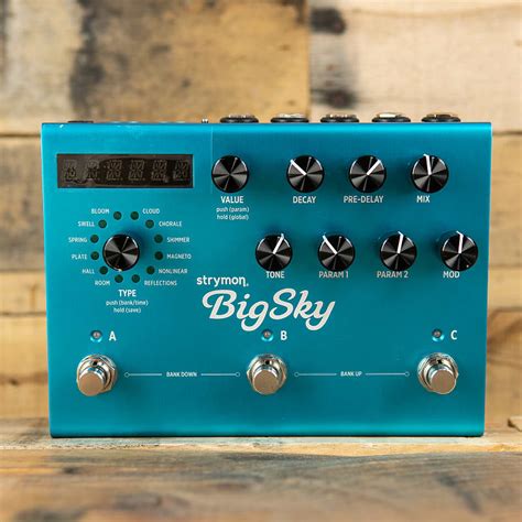 Strymon Big Sky Reverb Pedal - Cloud, Shimmer... Sounds like | Reverb