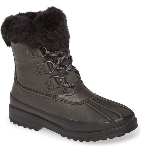 Sperry Maritime Faux Fur Snow Boot (Women) | Nordstrom | Snow boots women, Womens boots, Boots