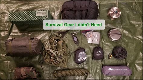 Survival Gear I Didn't Need And Shouldn't Have Bought