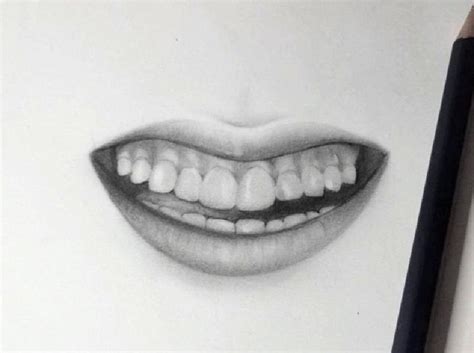 25 Easy Smile Drawing Ideas - Smile Drawing Reference