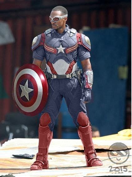 What If Anthony Mackie's Sam Wilson Became Captain America? | Resimler