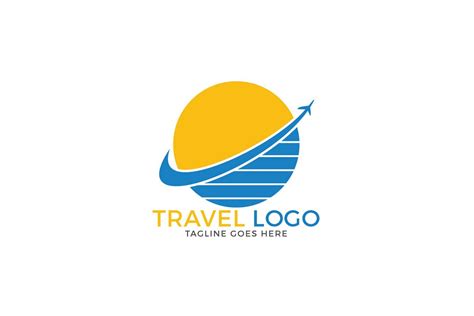 Travel agency logo design