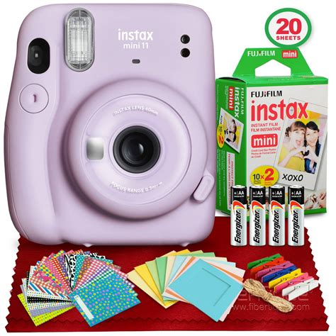 FUJIFILM INSTAX Mini 11 Instant Film Camera (Lilac Purple) - Walmart.com - Walmart.com