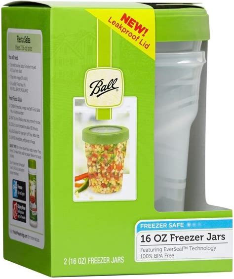 Ball Jar 16-Ounce Plastic Freezer Jar: Amazon.ca: Home & Kitchen