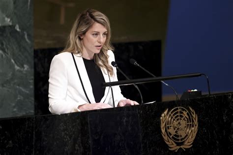 Foreign Minister Mélanie Joly defends abortion in UN speech, as Trudeau sanctions Iran - ReachFM ...