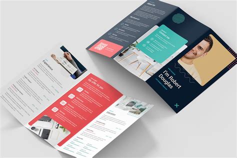 Brochure – Resume Tri-Fold - Design Template Place