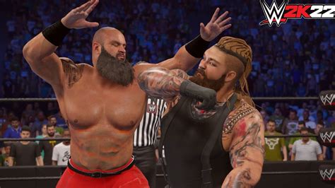 WWE 2K22 Braun Strowman'22 VS. Bray Wyatt'22 - WWE Championship - PS4 ...