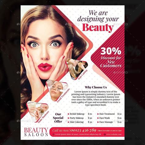 Flyers Beauty Poster Designs | Beauty salon posters, Beauty posters, Skin care salon