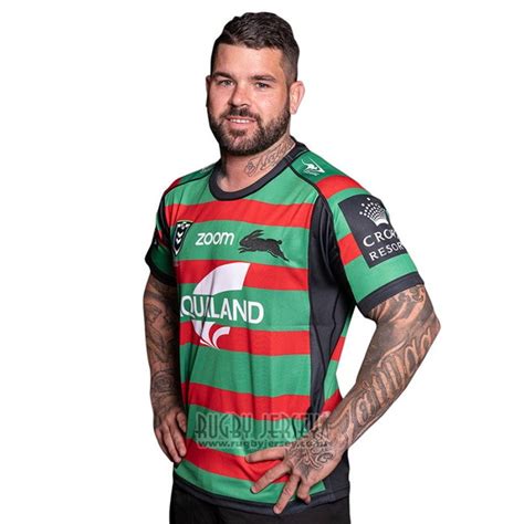 South Sydney Rabbitohs Rugby Jersey 2021 Home | RUGBYJERSEY.CO.NZ