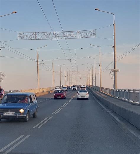 Saratov Bridge - Saratov | road bridge, 1965_construction