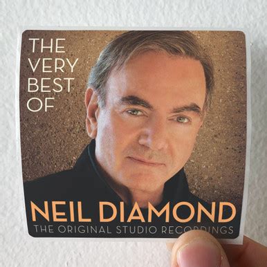 Neil Diamond The Very Best Of Neil Diamond Album Cover Sticker