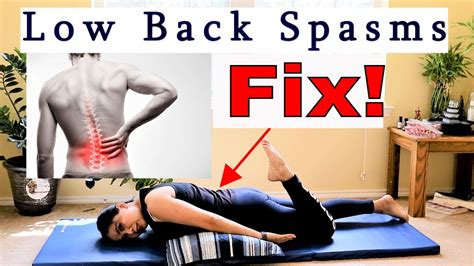 Low Back Pain and Spasms Pilates Yoga Relief Program - YouTube