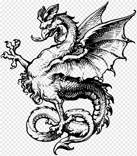 Medieval Dragon Symbol