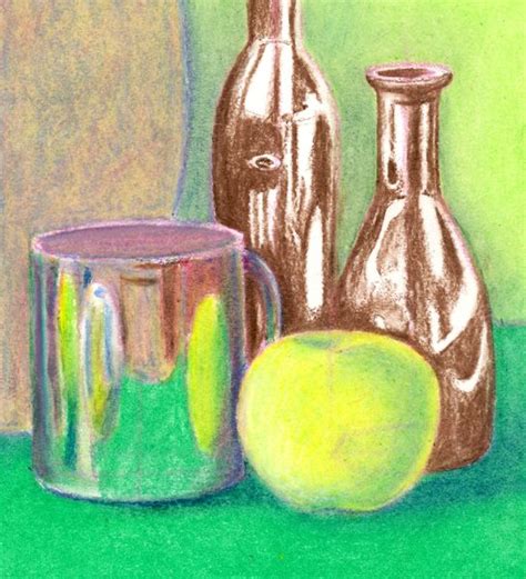 Still Life Techniques - Oil Pastels