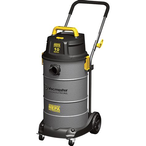 Vacmaster Industrial HEPA Stainless Steel Wet/Dry Vac — 10-Gal. Capacity, Model# VK1011SIWTH ...