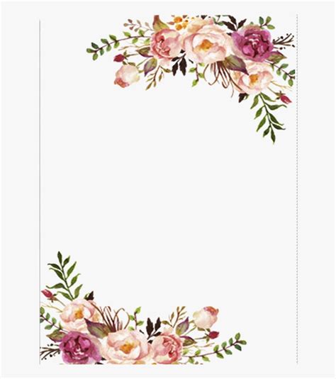 Border Design Floral Border And Wedding Clip Art On Pinterest | My XXX ...