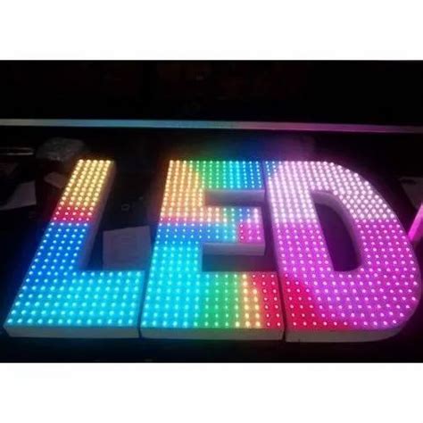 LED Letter at Rs 160/square inch | LED Letter Sign in Thane | ID: 12909547888