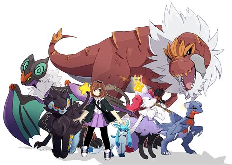 my pokemon team by Hidabat on DeviantArt