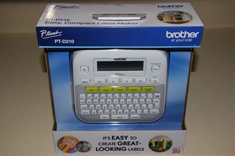 Brother P-Touch PT-D210 Label Maker wit and 16 similar items