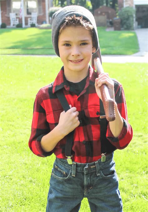 Kids Lumberjack Halloween Costume - Leggings 'N' Lattes