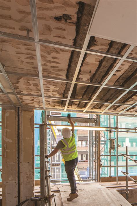 Time-saving ceiling grid: another successful innovation from Knauf