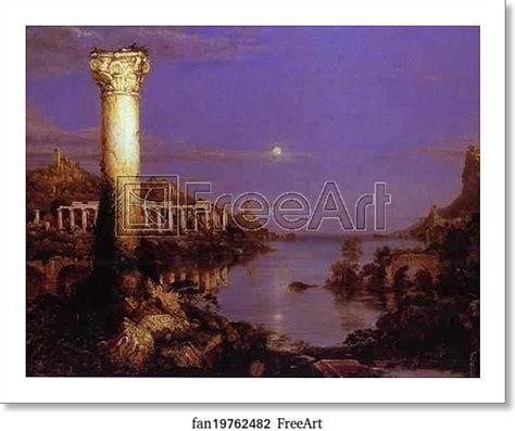 Free art print of The Course of Empire: Desolation by Thomas Cole | Free art prints, The course ...