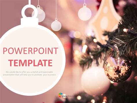 Romantic Christmas - PowerPoint Templates Free Download