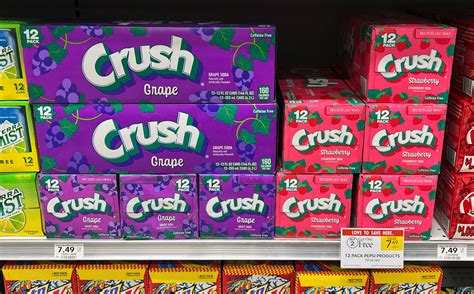 Crush Soda As Low As $4.99 Per 12-Pack (Regular Price $7.49) | iHeartPublix