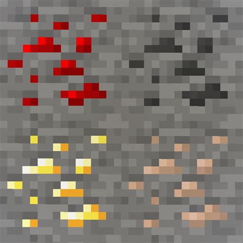 Classic Ore Textures Download - Resource Packs - Minecraft