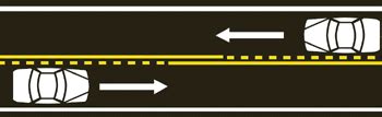 A Broken Yellow Line Alongside A Solid Yellow Line Means 35+ Pages ...