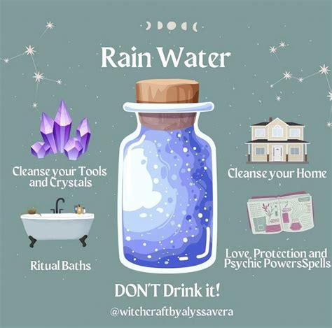 Rain Water Uses in 2023 | Paganism spells, Ritual bath, Rain