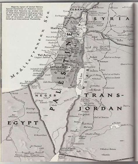 Map of #Palestine from a 1947 issue of National Geographic. #PrayForPalestine | Palestine ...