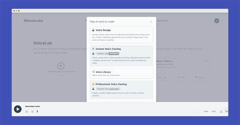 Eleven Labs - AI Voice Cloning Made Simple