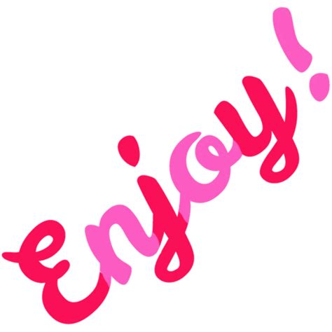 Enjoy Sticker for iOS & Android | GIPHY