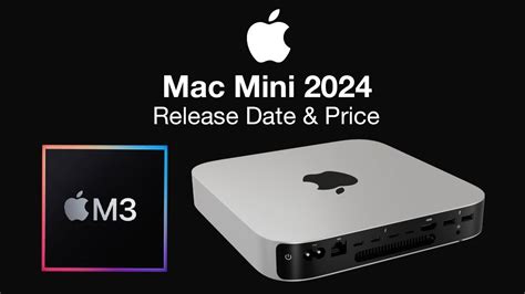 M3 Mac Mini 2024 Release Date and Price - M3 PERFORMANCE IS AMAZING ...