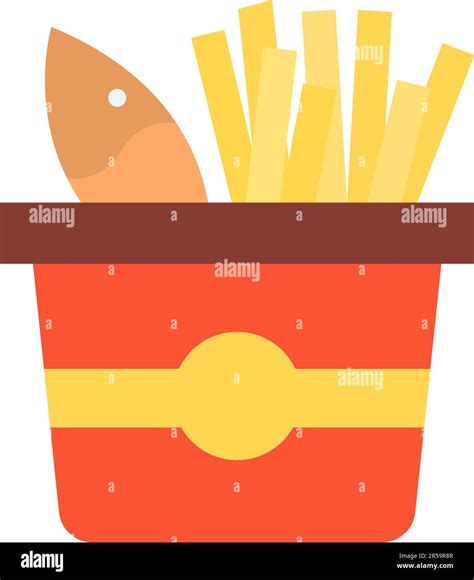 Fish And Chips icon vector image Stock Vector Image & Art - Alamy