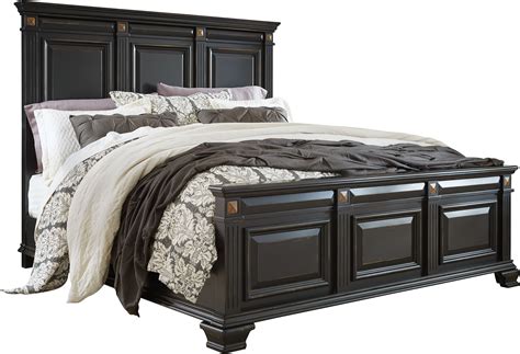 Black Traditional 6 Piece Queen Bedroom Set - Passages | RC Willey Furniture Store