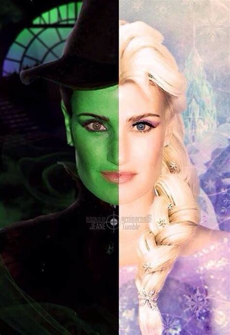 Elphaba and Elsa - Idina Menzel Photo (36737059) - Fanpop