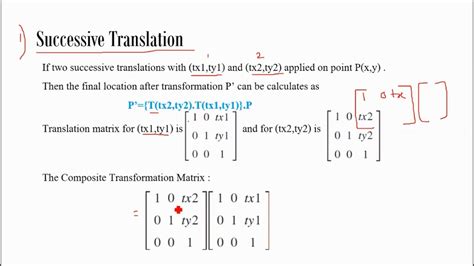 Computer Graphics 3.2: 2D Composite Transformation - YouTube