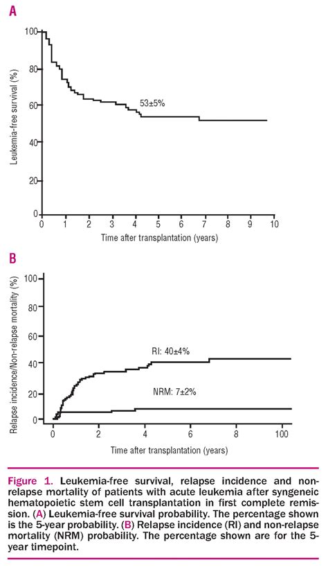 Results of syngeneic hematopoietic stem cell transplantation for acute leukemia: risk factors ...