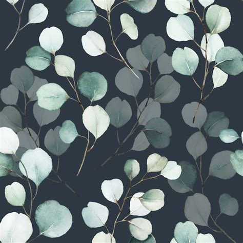 Eucalyptus Dark Wallpaper | Wallpaper Online