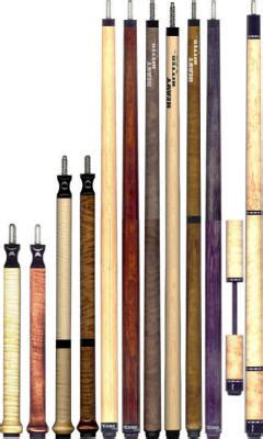 Jacoby Custom Pool Cue - Large Selection In Stock - Jacoby Edge Shafts