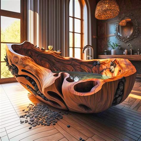 Live Edge Wooden Bathtubs Are Becoming a Thing, and They Look Amazing ...