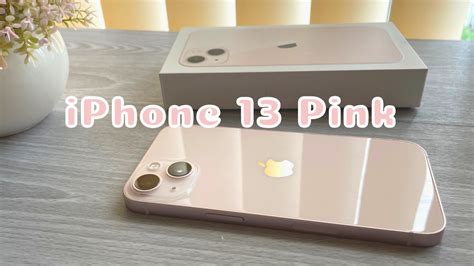 iPhone 13 Pink Unboxing - YouTube