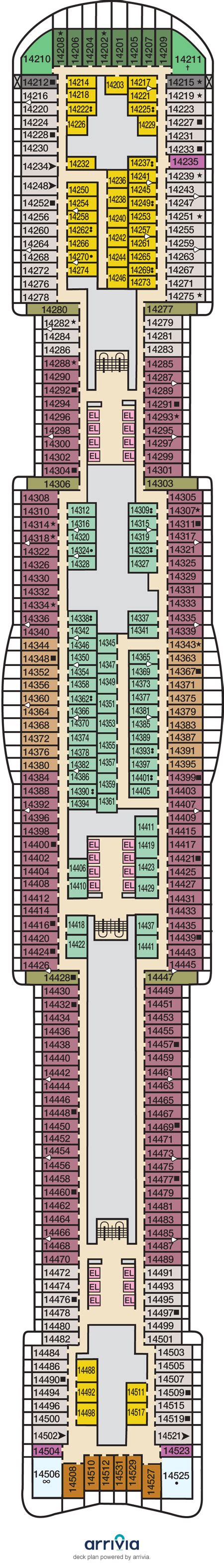 Carnival Jubilee Cabin 14249 - Category 4G - Interior Stateroom 14249 ...