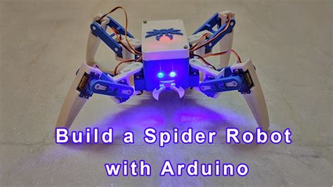 Building a Bluetooth Controlled Spider Robot using Arduino - YouTube